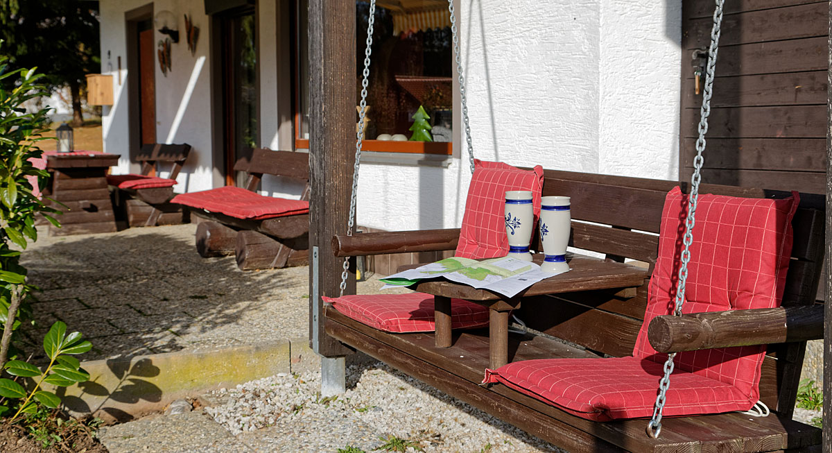 Herrliche Aussicht - Ferienwohnung am Hohen Bogen in Bayern